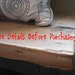 ANNIVERSARY SALE - Rustic Mud Room Wood Bench - Industrial Furniture - SALE
