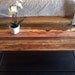 RESERVED for Anthony Francavilla - 50% OFF SALE - Barn Wood Coffee Table - Industrial Rustic Wood with Vintage Steel Hairpin Legs