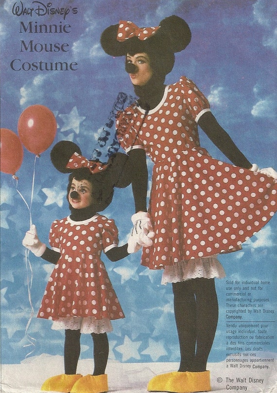Simplicity Pattern 7730 Minnie Mouse Costume for Children