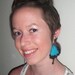 REAL butterfly wing earrings - papilio ulysses