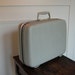 Retro Vintage Samsonite Mini Hard Side Sparkle Grey Suitcase