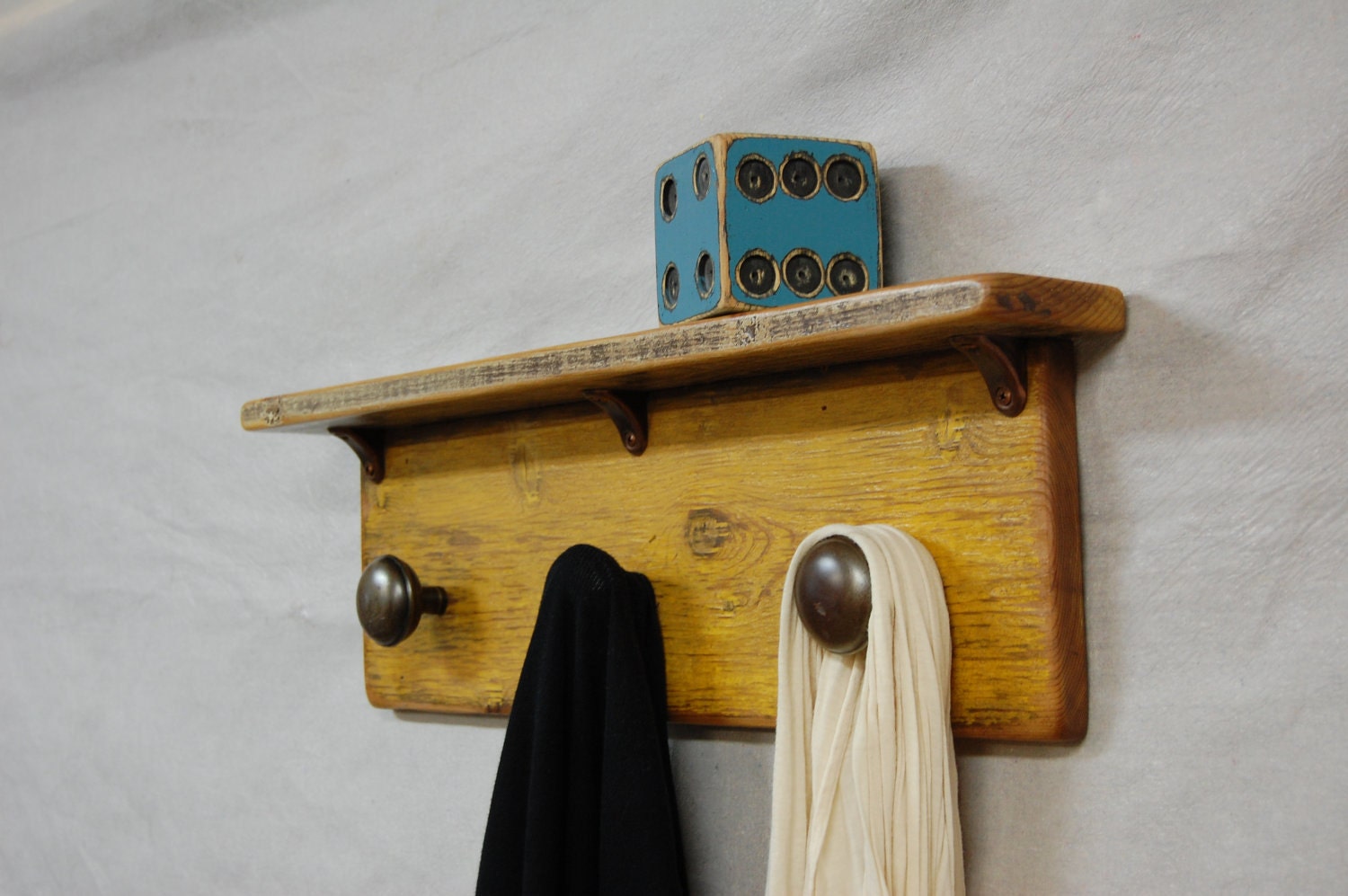 Door knob coat rack