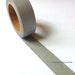 Japanese Masking Tape Washi Tape - Silver