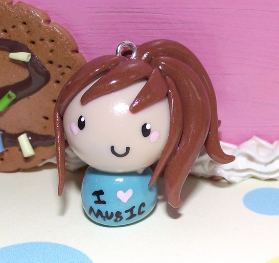 chibi clay figure