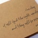 Simple Words. Jack Kerouac Quote. Simple insprational card.