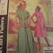 Vintage Dress Pattern 60s 70s Dress with Raised Neckline A Line Skirt Inverted Pleat Sz 14 Bust 36 McCall's D for Post Cereals Mad Men Mod
