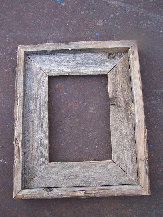 5x7 Deluxe Barnwood Picture Frame Rustic Weathered