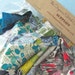 Liberty print scrap grab bag, small scraps, random scrap collection, scrap quilt