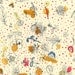 Memories of Rain,watercolour effect polka dot Liberty print tana lawn