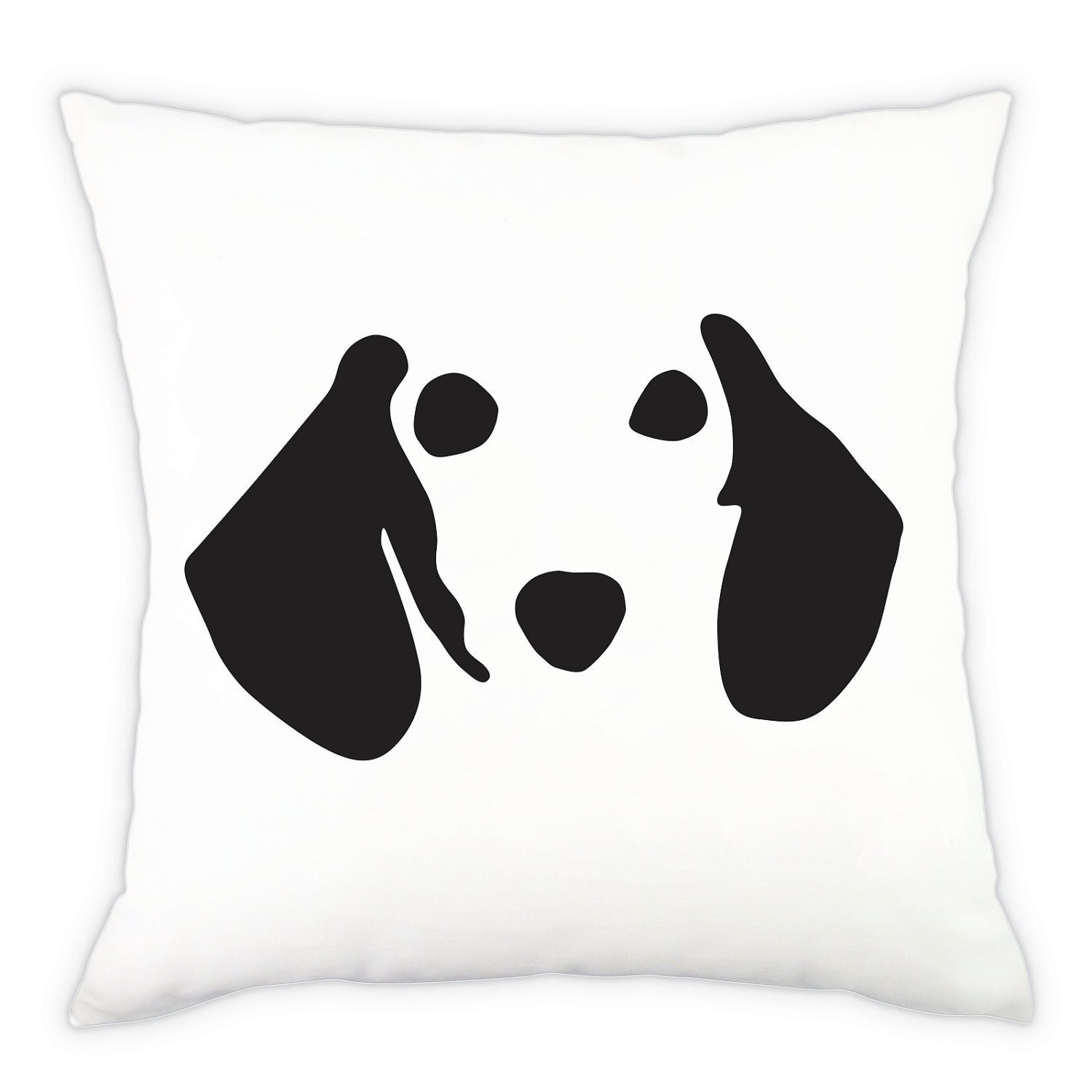 Dachshund Pillow Dog Pillow Cover Animal Pillow Cover Black