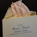 VINTAGE Jewelry Pouch pale pink dacron called "Your Bosom Friend" sold at "Marshall Field & Co. original box and packaging
