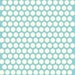 Organic Aqua Polka Dot Fabric - Birch Dottie 20 Inches - End of Bolt