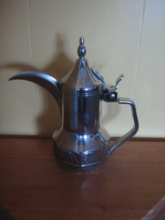 Vintage Stainless Steel Teapot 6