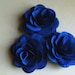 Wood Birch Flower - Royal Blue