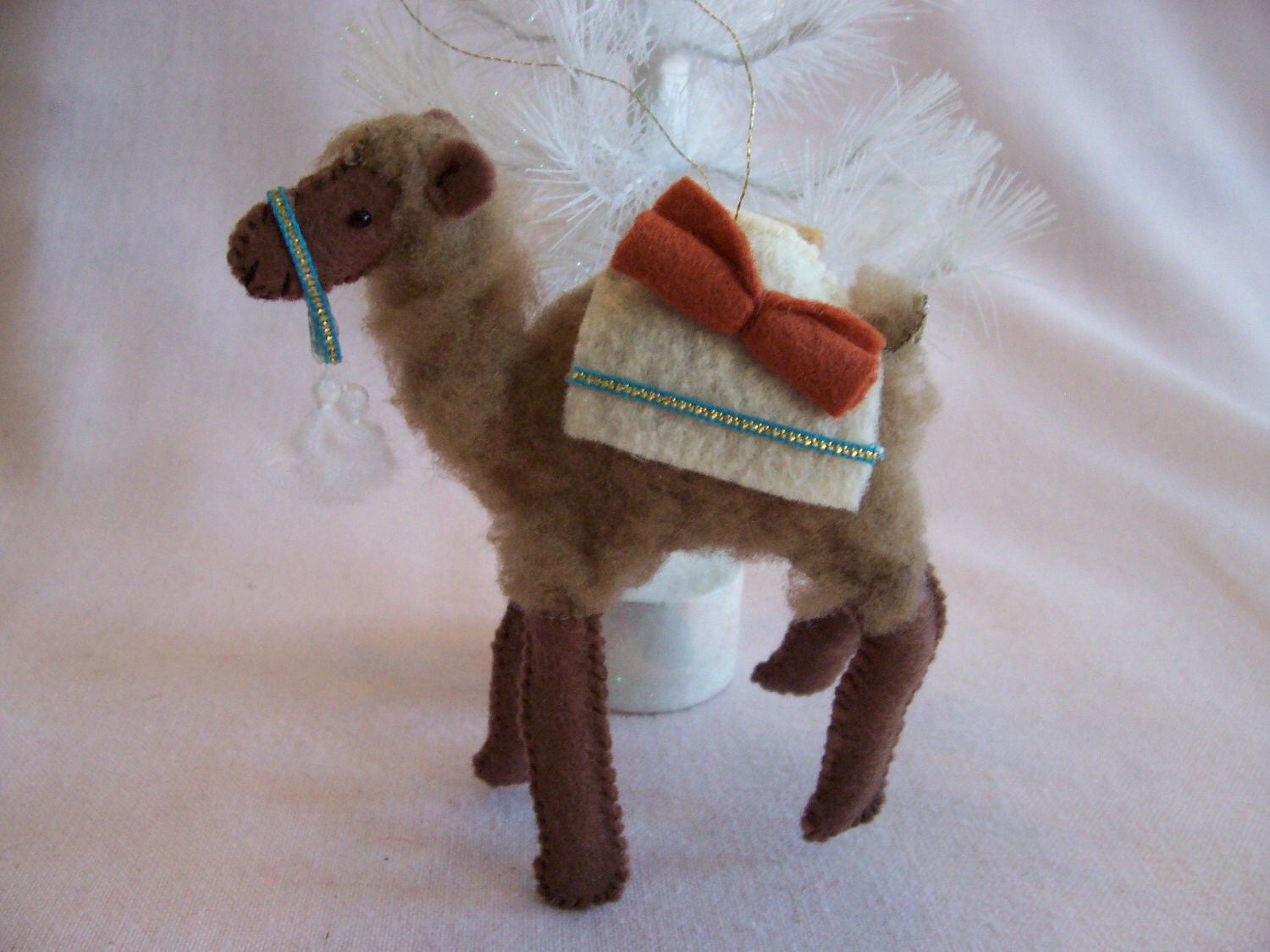 handcrafted camel christmas ornament handcrafted camel christmas ornament