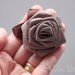 Light Brown Rose Hair Clip