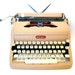 Royal Quiet Deluxe Typewriter Pinkish Tan in Original Case 1957 as Seen on ETSYLUSH