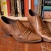 Vintage Leather Ankle Cowboy Boots by Guess, Womens 7