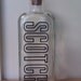 SCOTCH Glass Corked Bottle