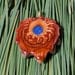 AZURITE INLAY, (Small) Third Eye Pinecone Talisman Necklace