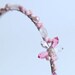 pink tiara headband Swarovski. one of a kind