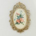Vintage Shabby Chic Italian Brass Frame