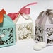 Laser cut favor box - "Love Birds"