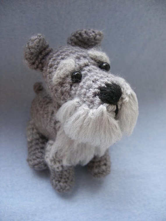 PATTERN ONLY Schnauzer Crochet PDF instructions