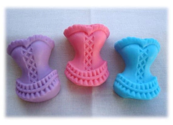 10 CORSET SOAP FAVORS (soap only) - Bridal Shower Favor, Wedding Soap Favor, Bachelorette Party Favor, Lingerie Favor Il_570xn