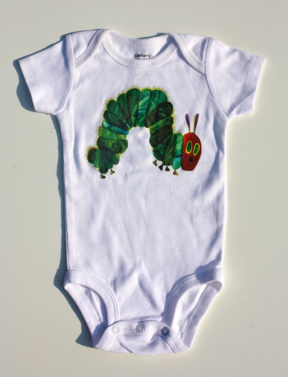 Very Hungry Caterpillar Inspired Onesie Or Shirt