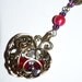 Gifts Under 20, for her, Brass Heart Bookmark with Free Journal
