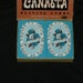 Vintage Whitman Canasta Playing Cards Deck Blue Flower Rose Floral Cards 1960s 60s Retro Card Game