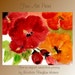 Fine Art Print Hibiscus Heaven from an original watercolor painting by Nicolette Vaughan Horner