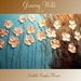 XLarge gallery wrap canvas Original Contemporary oil/acrylic Impasto Growing Wild painting by Nicolette Vaughan Horner