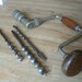 Vintage Drill Brace and Auger Bits