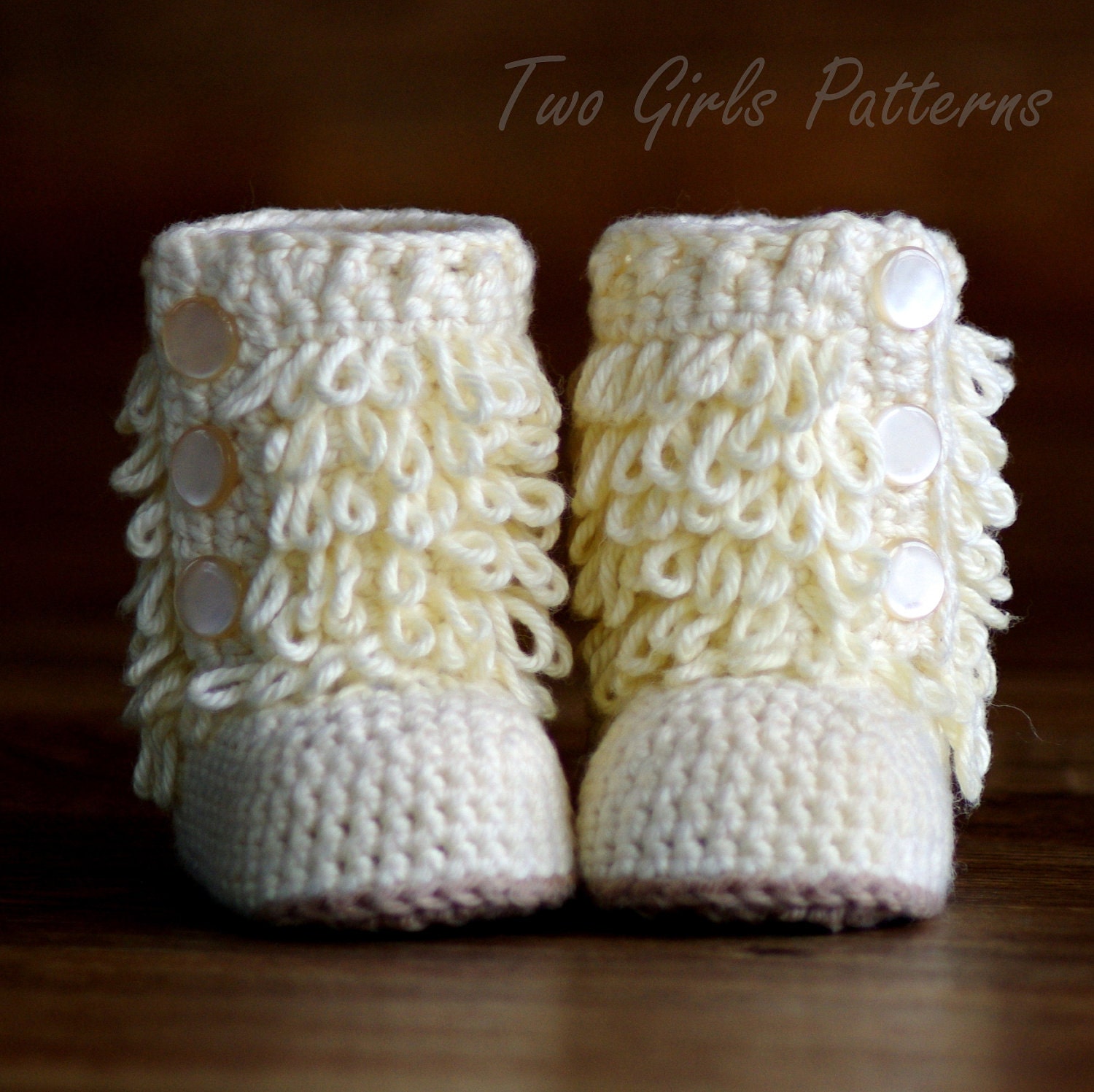 Baby Crochet Boots Pattern Furrylicious Booties