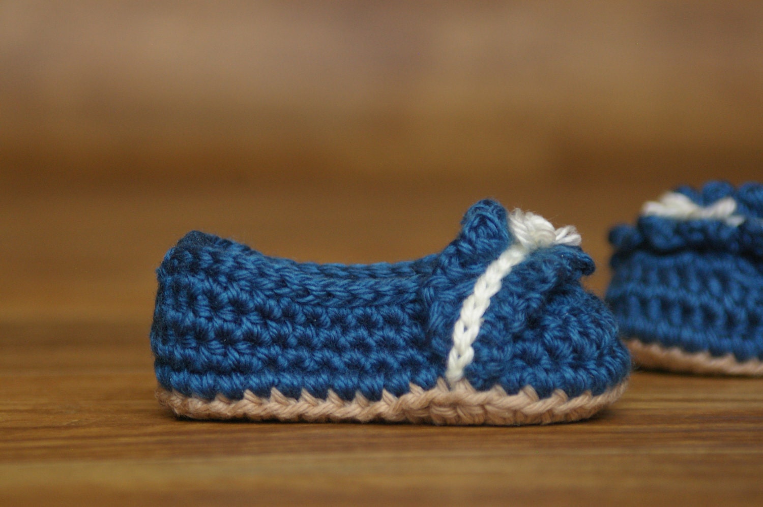 Crochet Pattern for the Ruffle Ballet Flats Baby Shoes