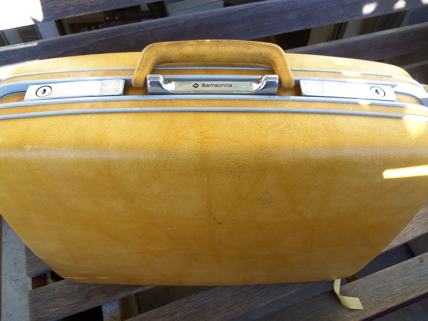 samsonite suitcase vintage