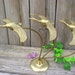 Brass Flying Birds Sculpture Ducks Canadian Geese in Flight
