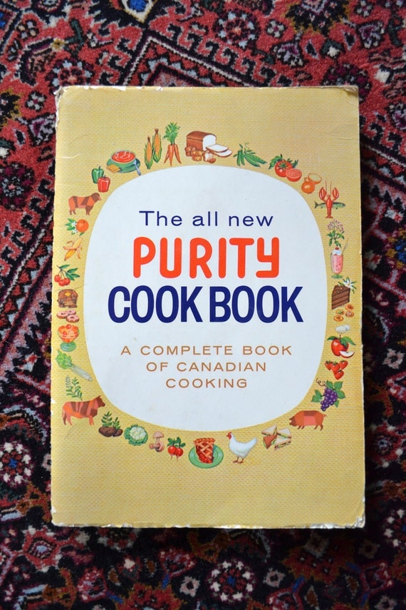 Vintage Purity Cookbook Recipe Book Purity Flour Cookbook