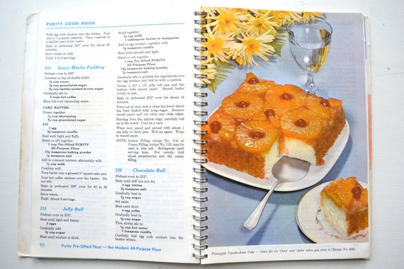 Vintage Purity Cookbook Recipe Book Purity Flour Cookbook