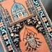 Vintage Prayer Rug - Persian Rug Design - Oriental Carpet - Table Runner or Wall Hanging