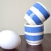 Cornishware Egg Cup - Cornish Kitchenware Egg Cups - T G Green - Blue Stripe