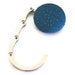 Handbag Hook Blue Sparkle Folding Purse Hanger