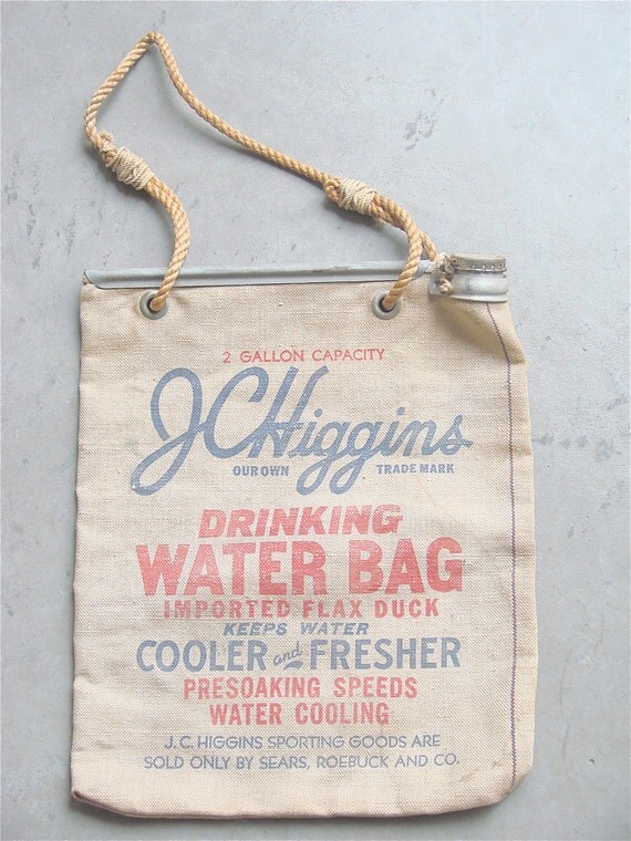 J.C. Higgins Canvas Water Bag