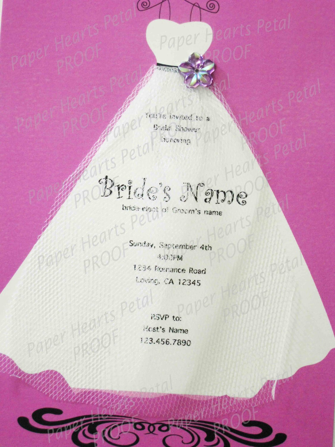 Order Bridal Shower Invitations 6