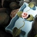 Dresser Tray - Shabby - Cottage - French Chic - Porcelain Hand Shaped Rose and Leaves - Powder Room Accent
