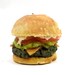 Huge Hecka Nasty Hamburger Candle Acid trip Food art // 1970s 80s Kitsch Decor