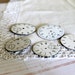 Vintage Watch Faces, set of 5