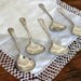 Vintage Silverplate Soup Spoons, set of 5
